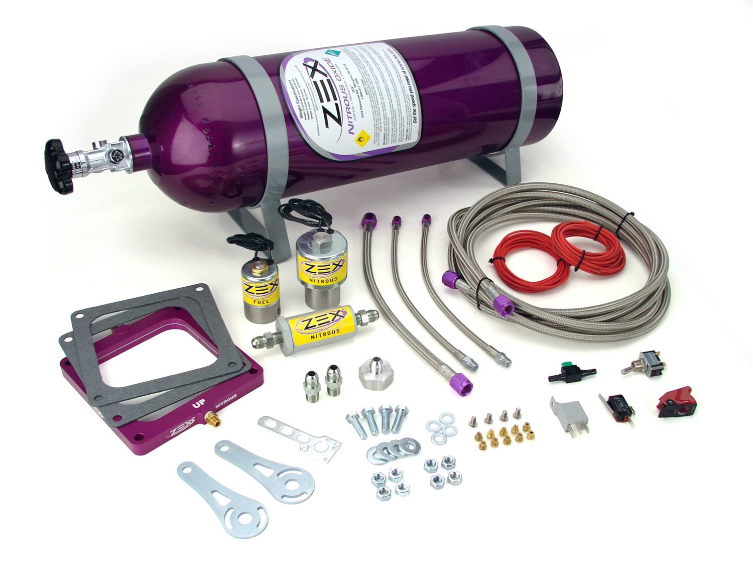 Zex 82311B Race Perimeter Plate; Nitrous System Kit