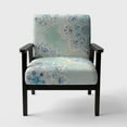 thumbnail image 3 of Designart "Watercolor Mandalas IV" Upholstered Floral Accent Chair - Arm Chair, 3 of 5