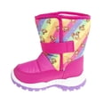 thumbnail image 5 of Rugged Bear Toddler Girls Synthetic Hook & Loop Snow Boots, 5 of 7