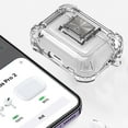 thumbnail image 6 of Dteck Secure Lock Case for AirPods 3rd Generation (2021) Case, Transparent Protective Case with Keychain (Anti-Drop Lock),Black, 6 of 6