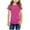 BA-Hot Pink, variant on Povozer Girls Long Sleeve Shirts Casual Square Neck Tunic Tops Fall Winter Clothings(Black,6-7 Years)