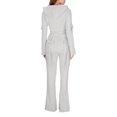 thumbnail image 4 of Ailaofu Women's Tracksuit Zip-Up Hooded Jacket and Matching Pants, 4 of 5