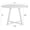 White+Multi, variant on 5 Piece Dining Set for Small Kitchen, White and Wood Rectangular Table with 4 Windsor Chairs, MDF and Solid Wood, Brown and Antique White