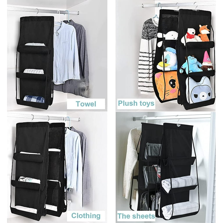 Hanging Closet Organizer,foldable Transparent Organizers Storage