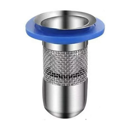 

Uanit Bathroom Odor Proof Floor Drain 2 in 1 Anti Hair Catcher Drainer Stainless Steel Filter With Basket Clogging For Kitchen/Brathr