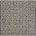 thumbnail image 6 of SAFAVIEH Four Seasons FRS448A Black / Ivory Rug, 6 of 10
