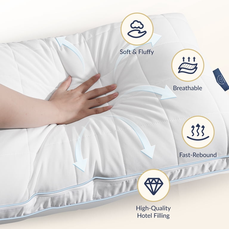 FAPO Cooling Adjustable Pillow, Queen Size, Hotel Collection photo 7