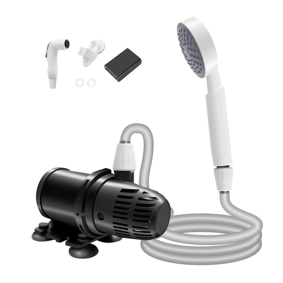 MORADO Portable Camping Shower, Portable Shower with USB Rechargeable Battery, Outdoor Shower for Hiking, Traveling, Pet Bath