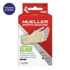 Mueller Compression & Support Beige Glove, Moderate Support, Single Glove, Unisex, Small/Medium