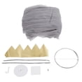 thumbnail image 3 of Breathable Room Decorations Children Bed Canopy  Net, Bed Canopy, Kid For Baby Gray, 3 of 8