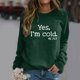 thumbnail image 2 of Gibobby Sudaderas para mujer oferta Sudadera de manga larga con cuello redondo para mujer(Verde,XG), 2 of 5