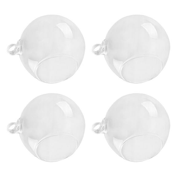 4 PCS Terrarium Kit with Plants Container Succulent Planter