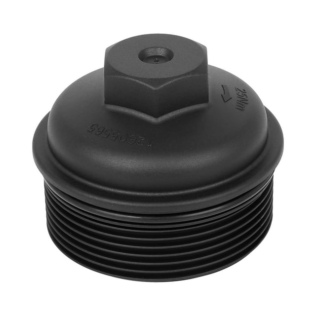 Unique Bargains Black Oil Filter Cap Cover 12605565 Replacement Tool for Buick for Chevrolet for GMC