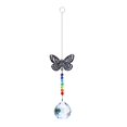 thumbnail image 2 of Abbracc 5X Crystal Ball Rainbow Maker Hanging Window Decor Butterfly 1, 2 of 8