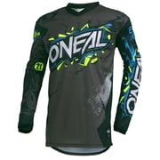 ONeal Element Villain Mens MX Offroad Jersey Gray SM