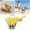 Yellow Shark Dog Life Jacket, variant on Shark Shape Ripstop Dog Life Jacket, Adjustable Quick Release Buckle Pet Flotation Vest with Strong Buoyancy & Top Rescue Handle, High Visibility Safety Vest for Pool Beach Boating