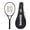 1pc Silver A (Free Bag), variant on Pro Tennis Racket Lightweight 265g Full Carbon Fiber Integrated Hot Stamping Process 55LBS Adult Universal Free Bag Luxury Gear