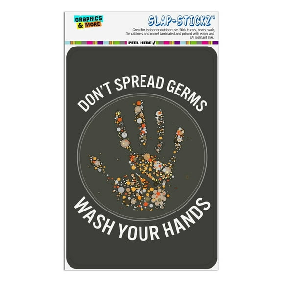 Don't Spread Germs Wash Your Hands Home Business Office Sign