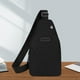 thumbnail image 5 of Mochila bandolera, bolso pequeño, mochila de estilo informal, bolso bandolera de gran capacidad para hombre, bolsillo exterior, impermeable, ajustable, portátil, material de cuero duradero,, 5 of 7
