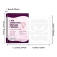 thumbnail image 3 of Rkxzt Facial Wrinkle Patch, Reduces Fine Lines and Wrinkles, Tightens and Nourishes Skin, Deep Moisturizing Patch for Anti-Aging on Clearance, 3 of 9