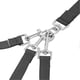 thumbnail image 4 of 3 Way Dog Leash Multipurpose Thickened Nylon Detachable Adjustable Nylon Dog Coupler Leash with Padded Handle for Walking Training Black, 4 of 4