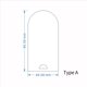 thumbnail image 3 of 100 Piezas de DecoracióN de Tarjetas de Boda de AcríLico Esmerilado, Etiqueta de Nombre AcríLica, en , DecoracióN de Boda, Tarjetas de Asiento, Tarjeta de Lugar DIY B, 3 of 3
