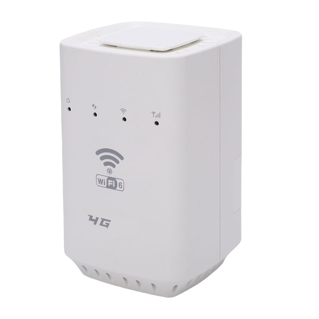 Enrutador Inalámbrico Wifi 6, Enrutador 4G LTE CPE Con Ranura Para Tarjeta SIM, Interfaz WAN LAN, Punto De Acceso WiFi Portátil De 300Mbps, Alimentado Por Tipo C