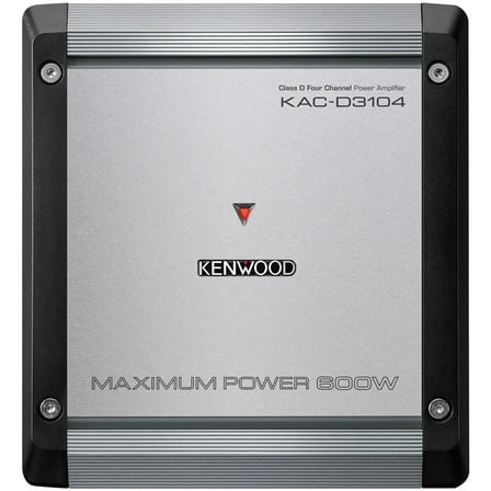 KENWOOD KAC-D3104 D Series 600-Watt 4-Channel Class D Amp