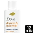 thumbnail image 2 of Dove Damage Therapy Derma Anti-Dandruff Shampoo for Flaky Scalp Dryness + Itch with Pyrithione Zinc & Coconut Oil, 12 oz, 2 of 13