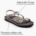 thumbnail image 2 of Sandalias Plaka Atlantis con soporte de arco, talla 9, 2 of 6