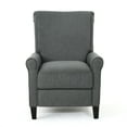 thumbnail image 2 of Charcoal Upholstery Recliner: Support And Relaxation Combined Upholstered Stylish Comfortable Option, 2 of 6