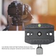 thumbnail image 3 of Camera Quick Release Plate Mount, Quick Release Plate Clamp Metal CNC Machining Abrasion  Chemical Oxidation Treatment  for Universal Ball Head, 3 of 8