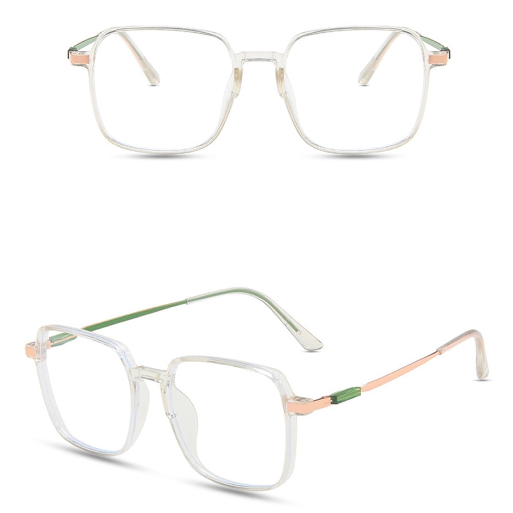 Fashion Plain Face Eyeglasses AntiFatigue Eye Protection Glasses for