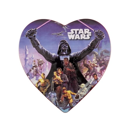 Star Wars Classic Large Heart Tin with Filled Chocolate (14pcs)