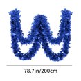 thumbnail image 3 of Uutvmp 78.7 Inch Christmas Tinsel Garland, Metallic Twist Garland Shiny Hanging Garland Ornaments for Christmas Tree Party Supplies Indoor and Outdoor Decoration, 3 of 6