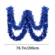 thumbnail image 3 of Christmas Tree Big Heart Decoration Colorful Strips Of Woolen Strips Wedding Pull Flowers Wedding Room Ribbon Venue Decoration Christmas Decoration, 3 of 6