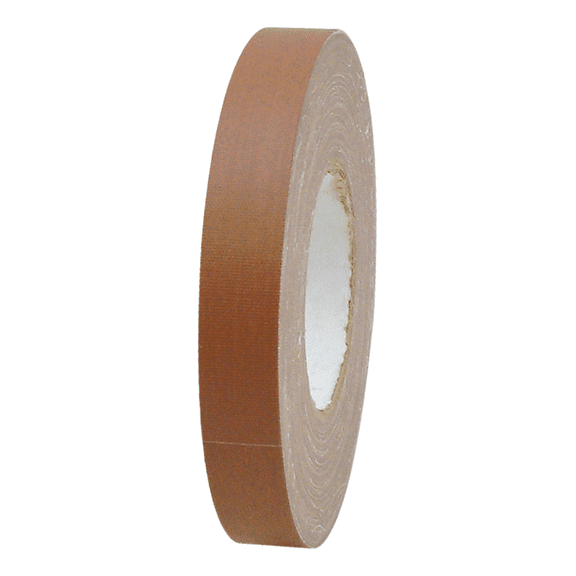 JVCC Low Gloss Gaffer-Style Duct Tape (J90): 1 in. x 60 yds. (Brown)