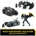 thumbnail image 5 of DC Comics Batman, Ultimate Transforming Batmobile Playset, 2-in-1 Playset with Exclusive Figure and Glider, Lights, Sounds, Kids Toys for Boys and Girls 4+, 5 of 10