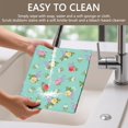 thumbnail image 4 of Placemat, Pioneer Flower Floral Print Pattern Place Mats Table Mat Set Of 2, PVC Washable Placemats for Party Kitchen Dining Decoration, 18x12 Inch, Fade Resistant, 4 of 6