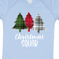 thumbnail image 4 of Inktastic Christmas Squad with Plaid Trees Boys or Girls Baby Bodysuit, 4 of 5