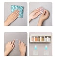 thumbnail image 4 of Wall Mounted Seasoning Box, 3 Spoons Sturdy 3 Compartments Seasoning Storage Container Box Separate Store Keep Tidy  for Restaurant Use for Salt, 4 of 7