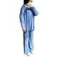 thumbnail image 3 of VISgogo - Conjunto de camisa y pantalones plisados de manga larga con botones y pantalones para mujer VISgogo  moda, 3 of 9