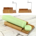 thumbnail image 3 of 1 Antiadherente de Silicona Rectangular para Artesanía de de Aceite Esencial Soledad Molde de madera del cortador del pan del jabón, 3 of 10