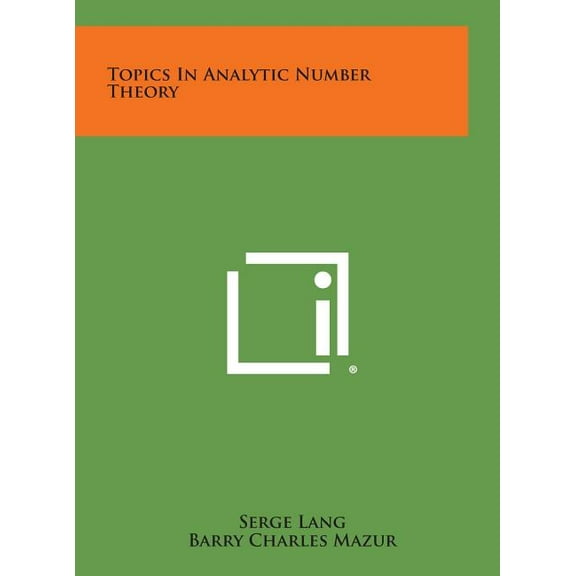 Topics in Analytic Number Theory (Hardcover)