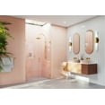 thumbnail image 4 of Illume 54.5 in. x 78 in. Wall Hinged Glass Shower Enclosure, 4 of 7
