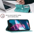 thumbnail image 4 of Compatible with Motorola Moto Edge 30 Pro Classic Embossed PU Leather Case with Card Holder Shockproof Cover, 4 of 5