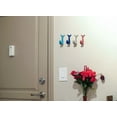thumbnail image 3 of Zeckos Cast Iron Flipping Fish Wall Hooks Coastal Decor Hanger Set of 4, 3 of 11