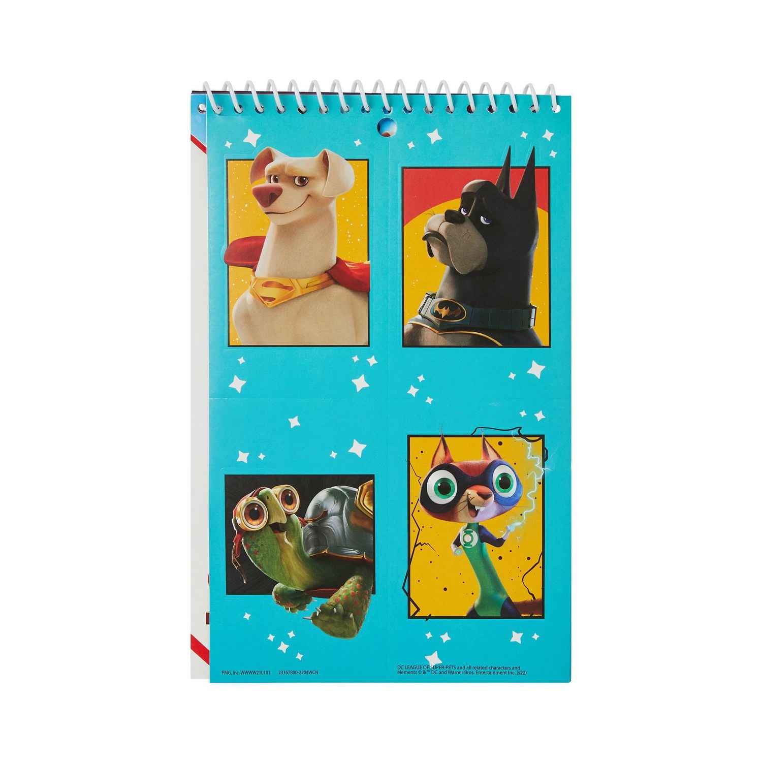 DC Super Hero Pets Tear & Share Sticker and Activity Book