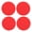 Red Small, variant on BOKYAN 4 Pcs Plastic Air Ice Hockey Pucks Replacement Pieces for Game Tables, 64mm / 2.52 inches (Red Small)