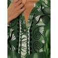 thumbnail image 6 of Printed Long Sleeve Viscose Maxi Dress, 6 of 6